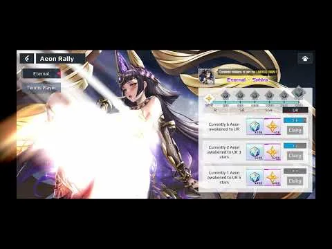 Video preview: Aeons Echo what happens after we collect the final reward? 8888 gems or skin from challenges.